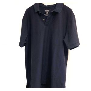 Navy blue LLbean shirt